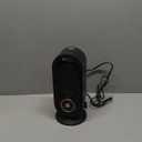 Space Heater, Portable Electric Small Heater for Indoor, 1500W PTC Ceramic Fast Safety Heater for Desk Office Bedroom Home,12H Timer, 3 Modes, Overheating & Tip-Over Protection (Black)