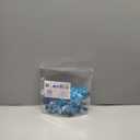 DomeStar 150PCS Assorted Blue Fake Ice Rocks Vase Fillers, Aquarium Gravels Small Stones for Fish Tanks Decorations Home Table Scatter