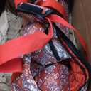 American Mahjong Game Set, 166 White Tiles, 4 All-in-One Color Rack/Pushers, Complete Mahjong Tile Set Red Printed Carrying Bag