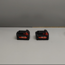 2 Pack 5.0Ah 18V Batteries Replace for Milwaukee M18 Battery Lithium lon 48-11-1850 48-11-1860, Compatible with Milwaukee m18 Battery Charger and 18 Volt Cordless Power Tools
