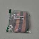 Dog Cotton Shirts for Small and Large Dogs Rugby Striped T-Shirts Soft Breathable Dog Shirt pet Clothes (Small, Pink/Gray)