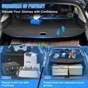 AUXKO Retractable Cargo Cover for Toyota 4Runner 2024-2010, Trunk Cargo Cover Luggage Security Shade Cover for 2024 2023 2022 4Runner Shielding Shade Anti-Peeping Luggage Privacy Screen, Carbon Fiber