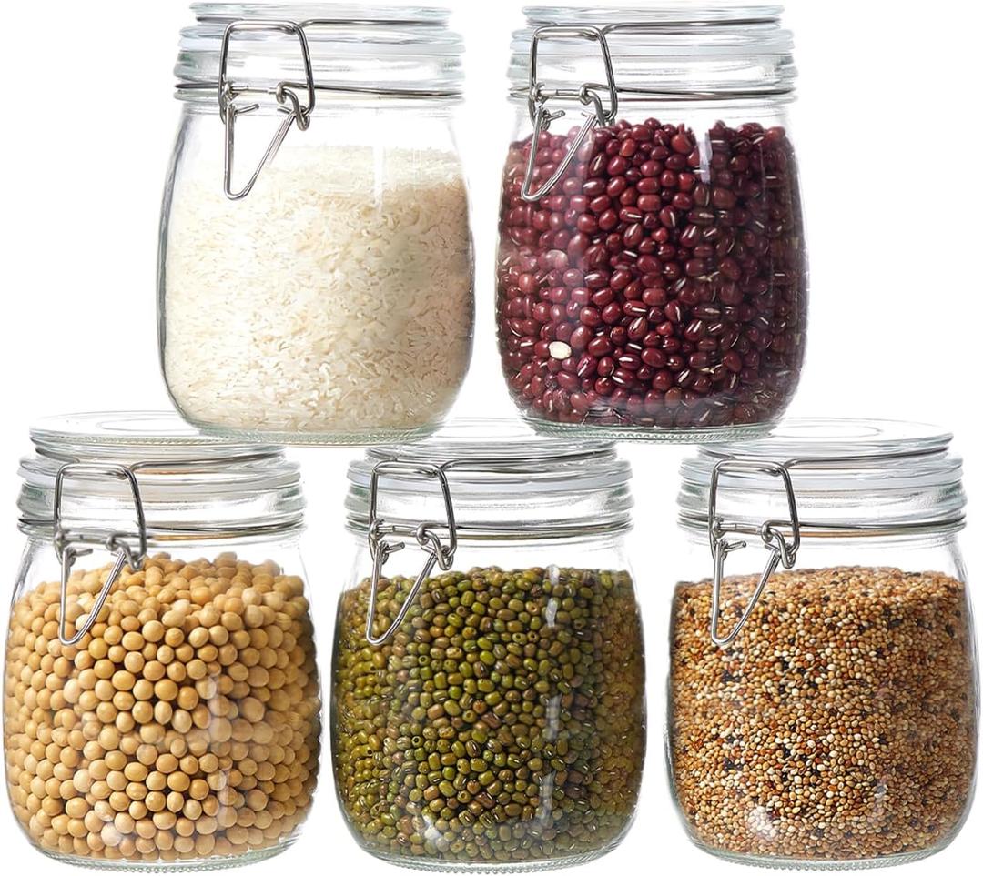 Ulodimi Glass Food Jars 17 OZ 5