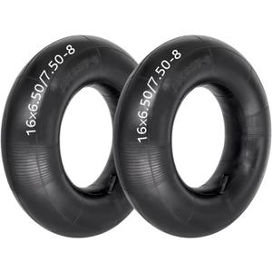 (2-Pack) 16x6.50-8 Inner Tube 16x7.50-8 Tube 650-8 Tube