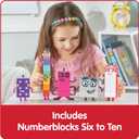 hand2mind Numberblocks Friends Six to Ten, Action Figure Set, Toy Figures & Playsets, Small Figurines for Kids, Counting Blocks, Numbers for Toddlers, Math Toys, Kids Birthday Gifts
