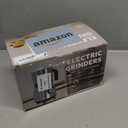 Spice Grinder Electric,Herb Nut Grinder for Kitchen,Detachable Espresso Grinders with Stainless Steel Blades,Filter and Brush, 500w Dry and Wet Grain Mill for Coffee,Rice,Bean,Seasoning (Green-X)