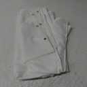 AooHome White Fabric Shower Curtain Liner, Bathroom Curtain with Hooks for Hotel, Waterproof, Weighted Hem, 72 Width x 75 Height Inch