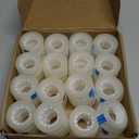 Transparent Tape Refill Rolls for Dispenser, Tear by Hand,48 Rolls x 900 inches