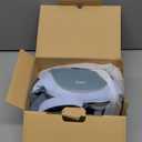 Cordless Shiatsu Neck and Back Massager with Heat, 10 Mins x 12 Uses, 3 Massage Modes & 2 Intensity Levels, 3D Kneading Deep Tissue for Pain Relief, Voice Prompt & Smart Memory, Relax for Women, Men (Blue)