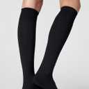 Nike Unisex Adult Baseball/Softball Over-The-Calf Socks (2 Pairs) (Medium, Black/White)