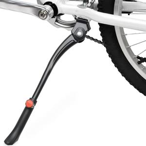 Bike Kickstand Adjustable Aluminium Alloy Bicycle Kickstand Bike Side Kickstand Fit for 26" 28" 29 Mountain Bike/Road Bike/BMX/MTB (Center Stand (Black) for 26-27-28 inch bike)