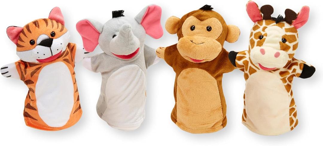 Melissa & Doug Zoo Friends Hand Puppets (FFP)