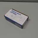 Ruacq Toilet Paper Holder Matte Black Double Post Pivoting Square Tissue Holders Roll Holder Hangers Toilet Paper Modern Wall Mounted, Commercial Bathroom Toilet Paper Roll Holder