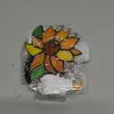Stained Glass Sunflower Night Light,Suitable for corridors, bedrooms, and Kitchens.A Gift for mom.DYM8011