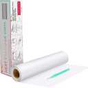 HTVRONT Heat Transfer Vinyl White HTV Rolls - 12" x 20ft White Iron on Vinyl for All Cutting Machines, HTV Vinyl for Shirts - Easy to Cut & Weed for Heat Transfer Design