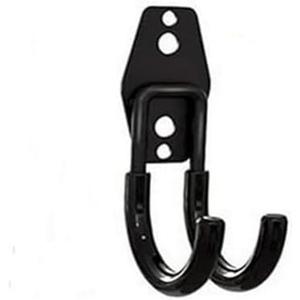 zoele Wall Mounting High Velocity Floor Fan Bracket, Wall Mount Industrial Grade Floor Fan Hook Hanger, Wall Fan Support Hook kit (Black-0)