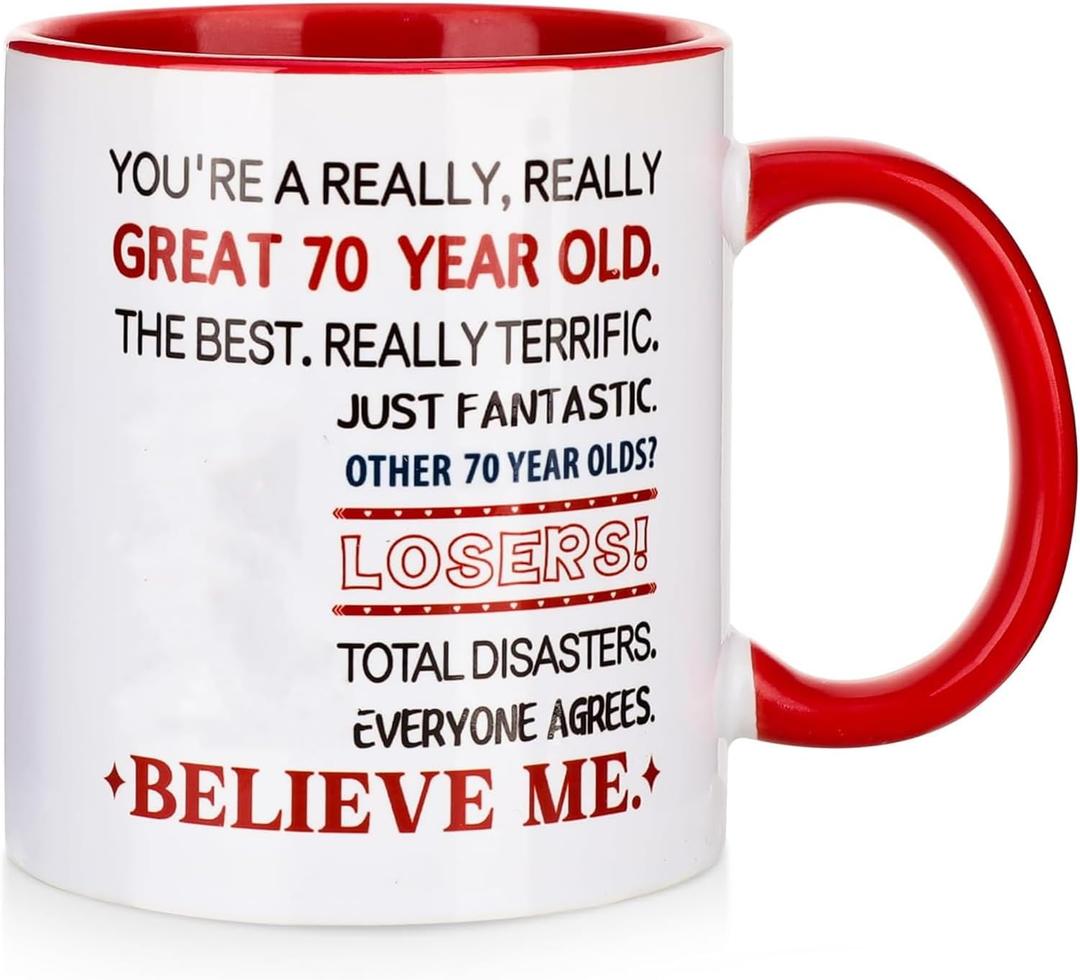 50th Birthday Gifts  1975 Coffee Mug, Unique 50 Years Old Gift for Dad, Mom, Men, Women  Fun Christmas, Fathers Day, Mothers Day Present