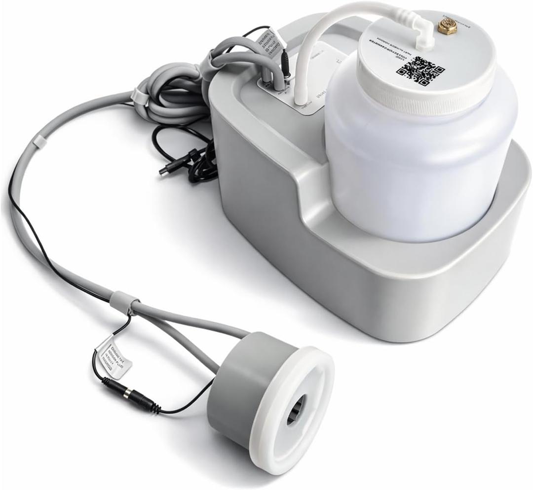 External Catheter for Men Men's External Catheter System with Urine Bags, Spill-Proof Male Urinal for Nighttime Use, Incontinence Product for Home Nursing and Bedridden Care