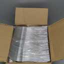 300 Plastic Silverware Set, Silver Plastic Cutlery Set, Disposable Silverware Set | 100 Plastic Forks, 100 Plastic Spoons, 100 Plastic Knives | Heavy Duty Bulk Disposable Flatware Plastic Utensils Set