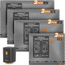 Travel Vacuum Storage Bags with Wireless Rechargeable Electric Pump, 8 Pack Travel Essentials Vacuum Seal Bags for Clothing, Space Saver Compression Packing Bags for Luggage, Suitcase, Backpack, Home (Combo, Black)