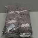 4 Pack Chunky Yarn for Hand Knitting - Chunky Chenille Blanket Yarn for Crocheting - Jumbo Fluffy Yarn for Crochet - Super Bulky Yarn 28.4 yds 7.7 oz Each Skein (Dark Gray)