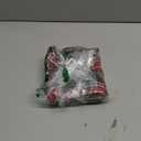 OTOSTAR Christmas Scottish Plaid Throw Pillow Cover Decorative Check Tartan Square Pillow Case Cover for Sofa Couch Bed Living Room Farmhouse Home Decor 24x24 Inches, Green and Red