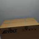 AIVOLT Wood Chipper Shredder 1800w Electric Leaf Mulcher Shredder with Collection Bag 1.8-inch Cutting Diameter 15-Amp for Mulching, Composting and Yard Cleanup