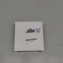 Jutom 3 Rolls Christmas Vintage Velvet Ribbon Vintage Solid Color Velvet Ribbon for Christmas Wedding Wrapping DIY Crafts Decoration Favors, Total 30 Yards(Gray Blue)