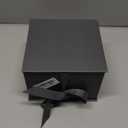 Hallmark Medium Gift Box with Lid and Shredded Paper Fill (Gray 7 inch Box) for Weddings, Graduations, Birthdays, Father's Day, Groomsmen Gifts, All Occasion (1 Count (Pack of 1), Coal)