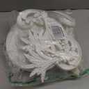 Nuanchu Large PU Ceiling Medallion Combination Decorative 2.36'' ID French Style Chandelier Base Ceiling Medallion for Light Fixtures Victorian Rosette Light Covers for Chandeliers(28'',Classic)