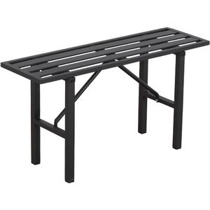 Plant Stand - Indoor/Outdoor Extra-Sturdy Aluminum Plant Stand with 300 LBS Capacity, L37.8 x W11.4 x H19.7 inch  Ideal for Patios, Gardens, Living Room Decoration