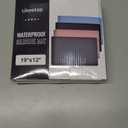 ukeetap Extra Thick Silicone Mat Waterproof with Raised Edge 19 x 12, BPA Free Non-Slip Dog & Cat Food Mat, Feeding Mat for Food and Water Bowls, Spill Proof Mat to Protect Floors, Gray