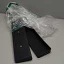 Magnetic Stove Top Shelf 30 Inch - Heat Resistant Silicone Over the Stove Shelf Spice Rack Organizer - 3 Functional Partitions Kitchen Organization and Storage for Spices, Oils & Gadgets (Black)