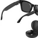 PRISMXR Carina C1 Mini Power Bank for RayBan Meta Glasses, Ultra-Slim Magnetic Charger, 12H Extra Power Portable Battery Pack with Snap-on Cable (for Wayfarer Large, Not for Wayfarer Regular)