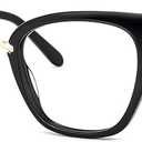 Zeelool Cat Eye Glasses Frame for Women Clear Lens Chandrika ZOP01899