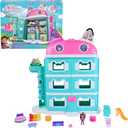DREAMWORKS GABBY'S DOLLHOUSE Meow-Mazing Dollhouse, 2 Feet Tall, 15 Pieces, One Size