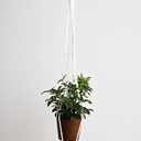 Woven Planter Hanger 36IN White