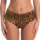 COCOPEAR Mid Rise Bathing Suit Bottoms for Women Ruched Tummy Control Swim Bottoms Full Coverage Bikini Bottoms for Women M