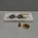 Candlestick Holders,Taper Candle Holder for Candlesticks Gold Brass Vintage Candle Stick Candle Holders Candelabra Candle Holder for Fireplace Party Dining Home (2sets)