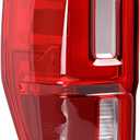 LED Tail Light w/Blind Spot Compatible With 2019-2023 Ranger Left Driver Side Taillight Replace Part Number KB3Z13405G (Module NOT Included)