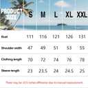 Hawaiian Shirt for Men Short Sleeve Button Summer Beach Casual Short Sleeve Tropical Holiday Beach Shirts (M)