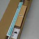TKZTKZ Curtain Rods No Drilling for Windows 18 to 28 Inch:No Drill Small Silver Curtain Rod with Adhesive Brackets for Bedroom,5/8" Apartment Renter Friendly Adjustable Drapery Rods Easy Install