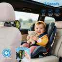 Car Fans for Backseat Kids, Car Fans Dual Head that Blow Cold Air, Cooling USB Back Seat 3 Speed 360 Degree Rotatable Headrest Fan, Adjustable Clip Vehicles Rear Seat Air Fan