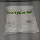 PRETTYGARDEN Women's Swimsuit Cover Up 2025 Summer Bathing Suit Swimwear Crochet Knit Dress Fashion Beach Vacation Clothes (White,Small) 