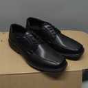 DECARSDZ Men's Classic Modern Formal Slip On Dress Shoes, 12, Black