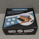 Intelitopia Complete Knife Sharpening Stone Set  Dual Grit Whetstone 400/1000 3000/8000 Knife Sharpener with Leather Strop, Flattening Stone, Bamboo Base, 3 Non-slip Rubber Bases & Angle Guide