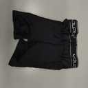 Youper Youth Elite Compression Padded Sliding Shorts w/Cup Pocket for Baseball, Football (Black, S)
