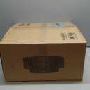 20'' Rattan Boho Ceiling Fan with Light, Enclosed Caged Ceiling Fans with Lights and Remote Control, Coastal Flush Mount with Reversible 6 Speeds for Living Room Bedroom Kitchen