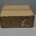 Alessing Vanity Stool Chair Ottoman with Storage, Sherpa Vanity Chair for Makeup Room, Rectangle Vanity Stools with Metal Legs, Soft Makeup Stool Footrest Footstools for Bedroom Living Room, Black