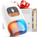 Hand Massager with Heat and Compression, 6 Modes 6 Intensities 3 Heating Options Hand Massager for Arthritis and Carpal Tunnel Relief with Cooling Fan & Touchscreen & Palm Roller, Gifts for Women Men (Large)